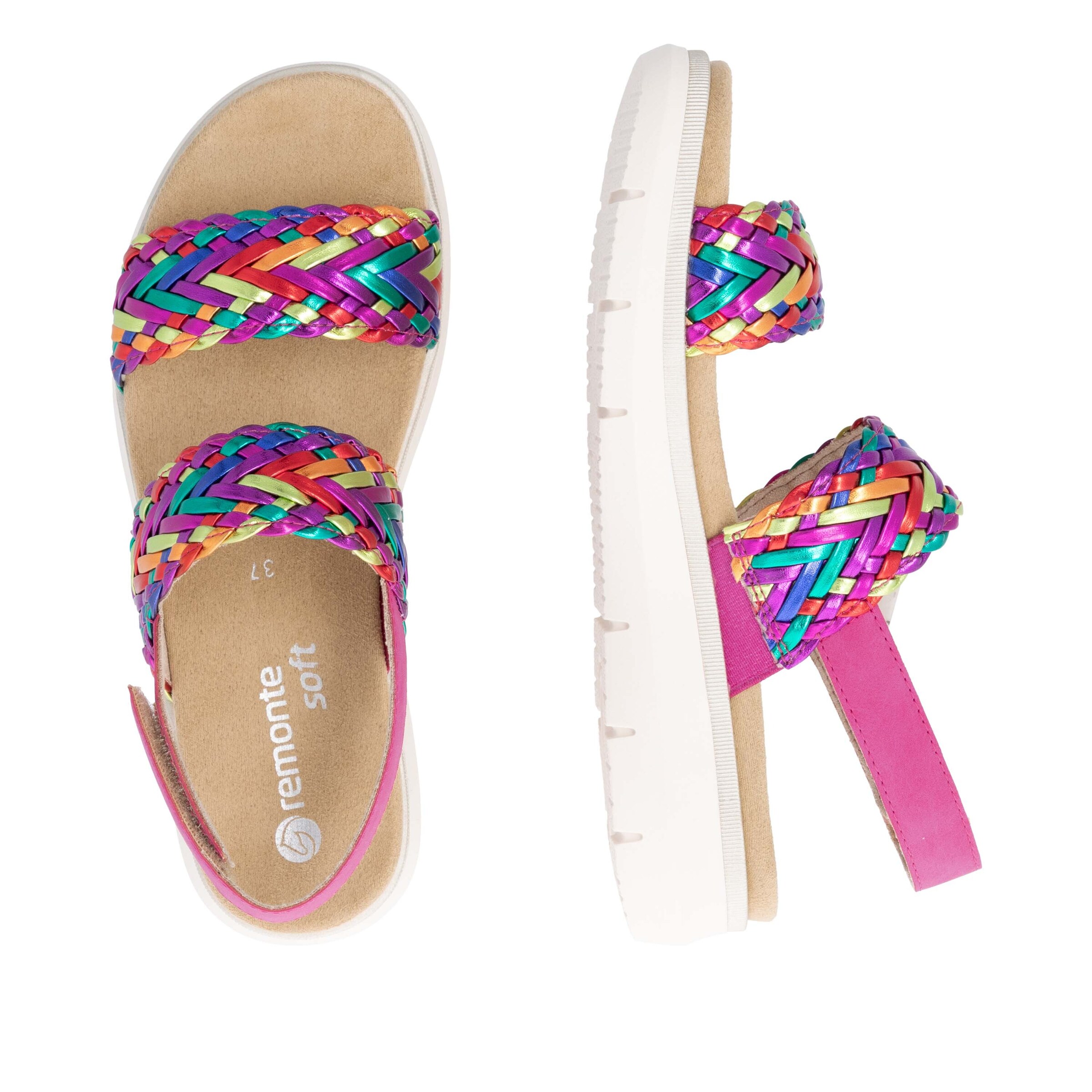 REMONTE Sandal in Mixed colours