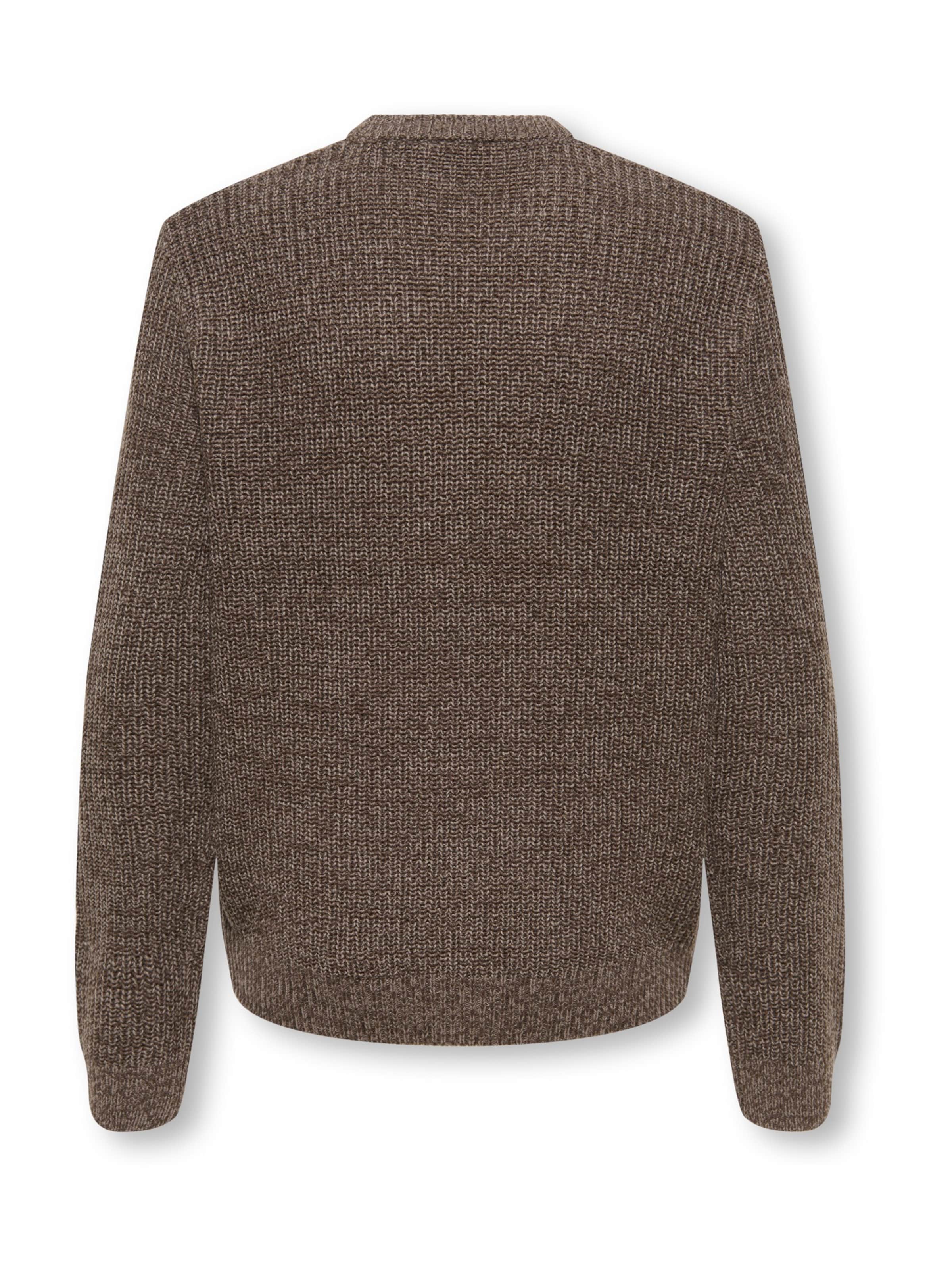 Only & Sons Junior - Pullover em castanho