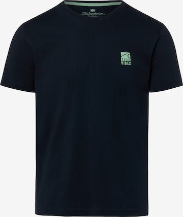 Nils Sundström Shirt in Blue: front