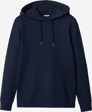 MANGO MAN Sweatshirt 'BONE' in Blauw: voorkant