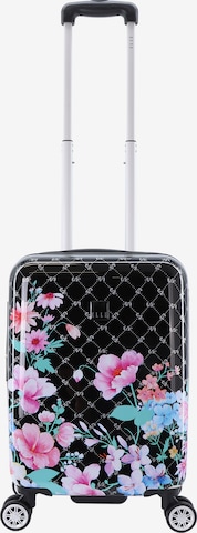 ELLE Suitcase 'Flower' in Mixed colors: front