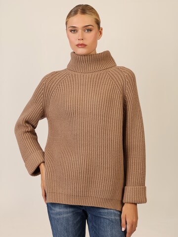 APART Pullover in Braun: Vorderseite