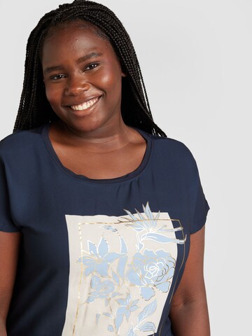 T-shirt 'CARKETTY' ONLY Carmakoma en bleu