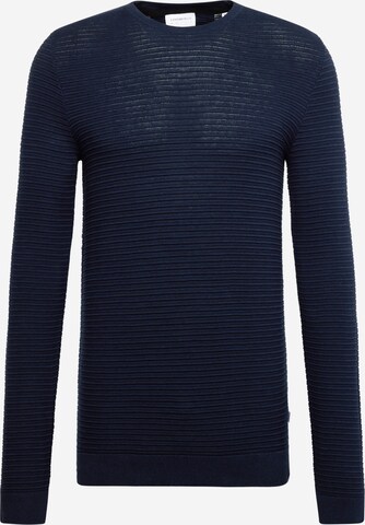 Lindbergh Regular fit Sweater in Blue: front