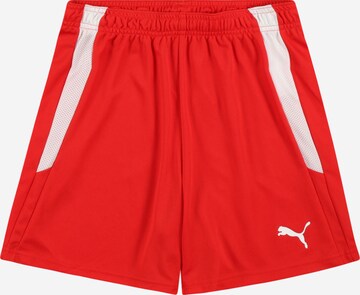 PUMA Regular Sportshorts 'TeamLiga' in Rot: predná strana