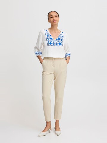 b.young Bluse 'Icolet' in Weiß