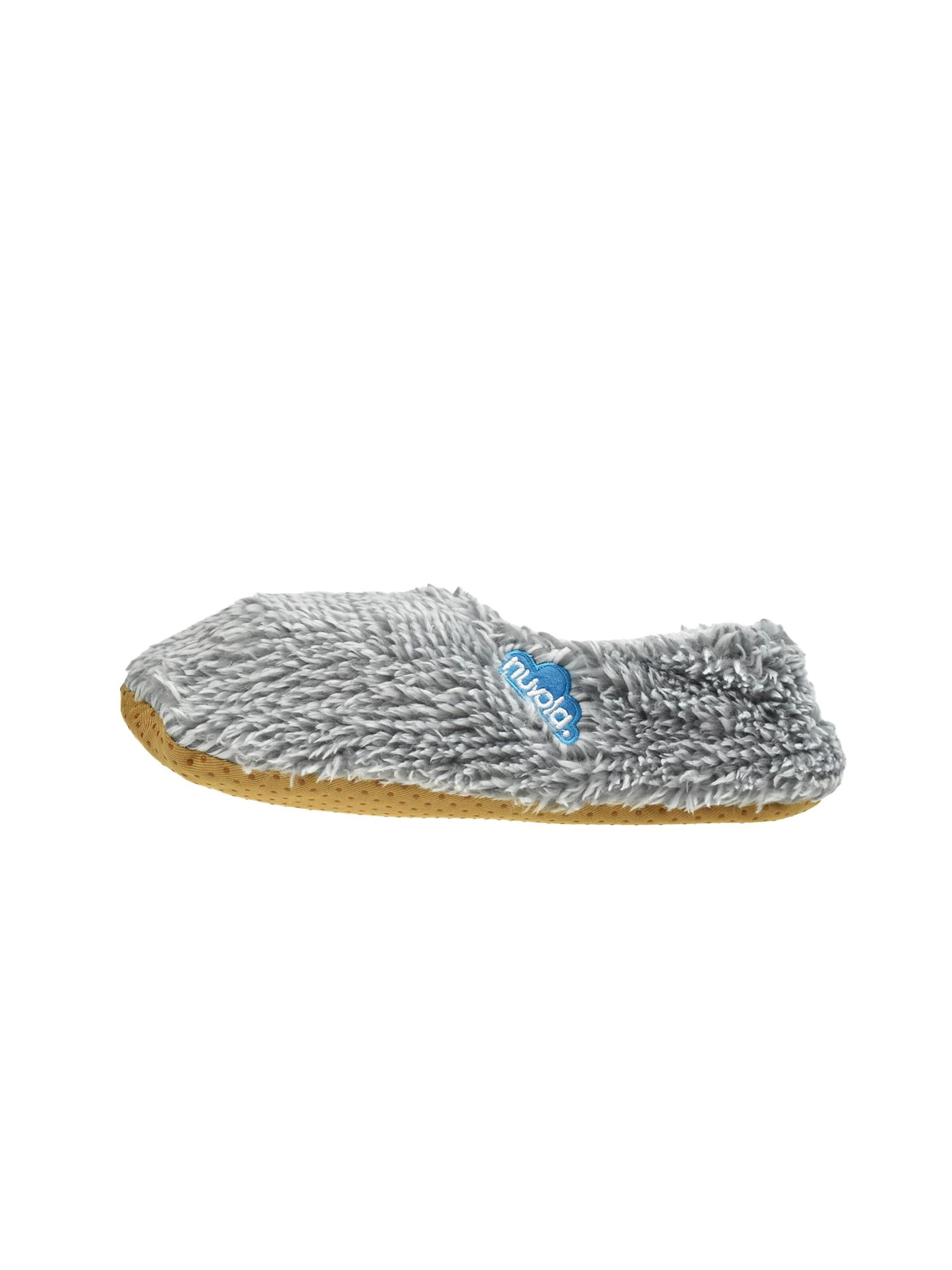 Nuvola. - Pantufa 'Polar' em cinzento: frente