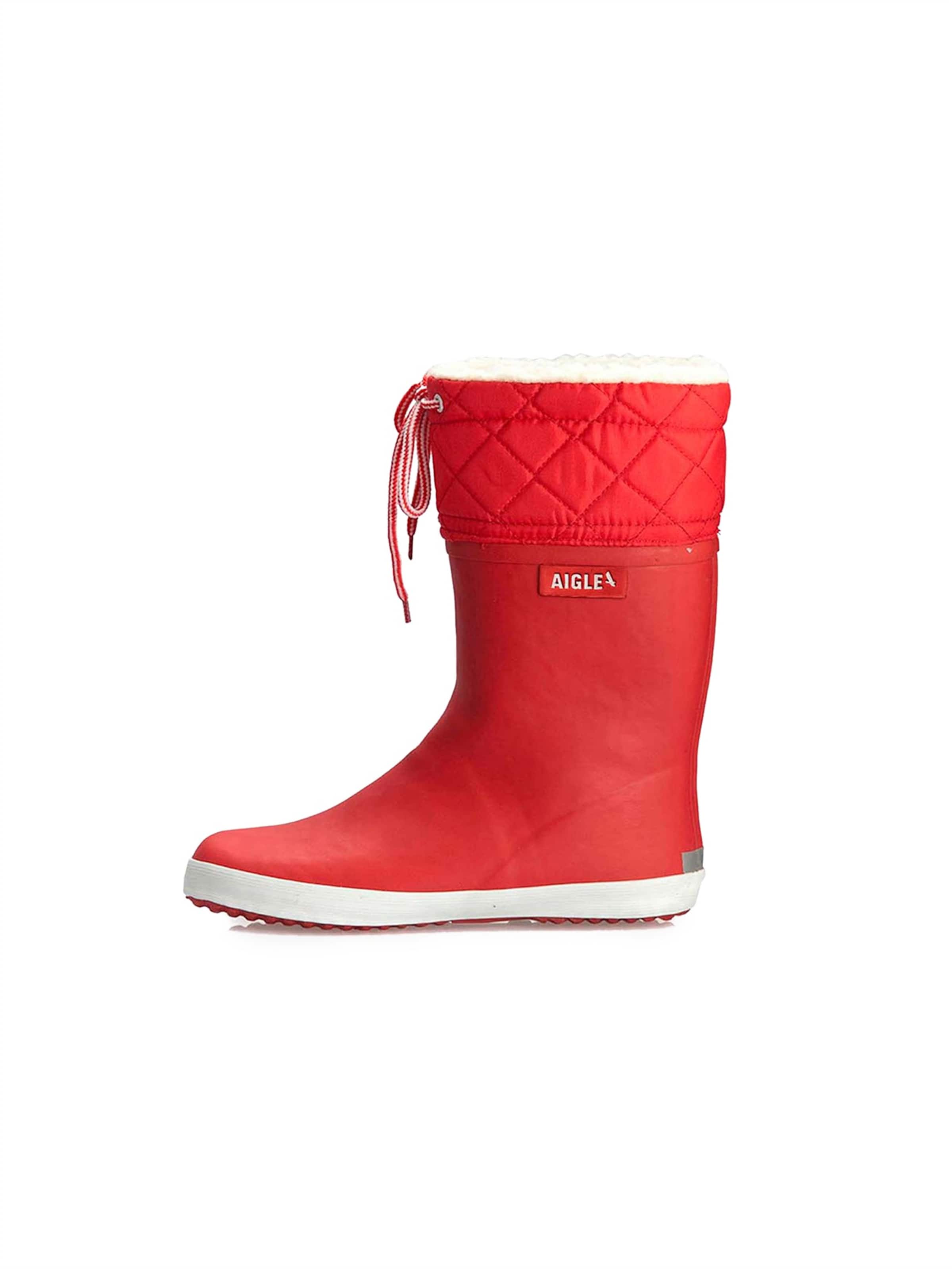 AIGLE Regenlaarzen in Rood: voorkant