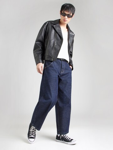 Redefined Rebel Baggy Džíny – modrá