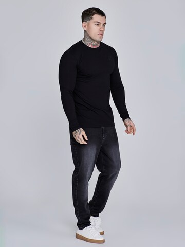 T-Shirt SikSilk en noir