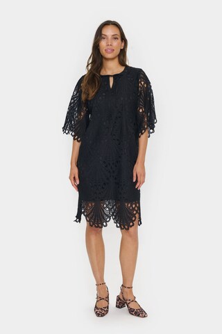 SAINT TROPEZ Kleid in Schwarz