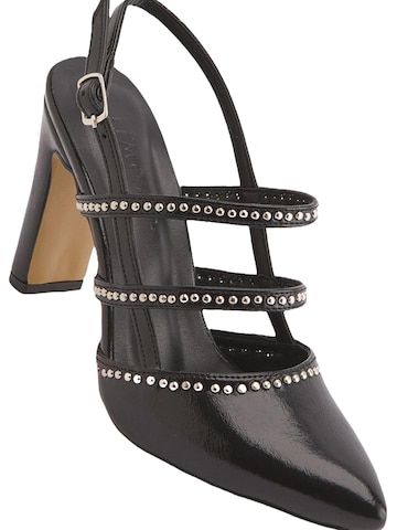 Limoya Slingback Pumps 'Damen-Absätze' in Black: front