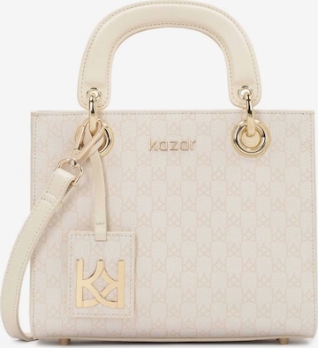 Kazar Handbag in White: front