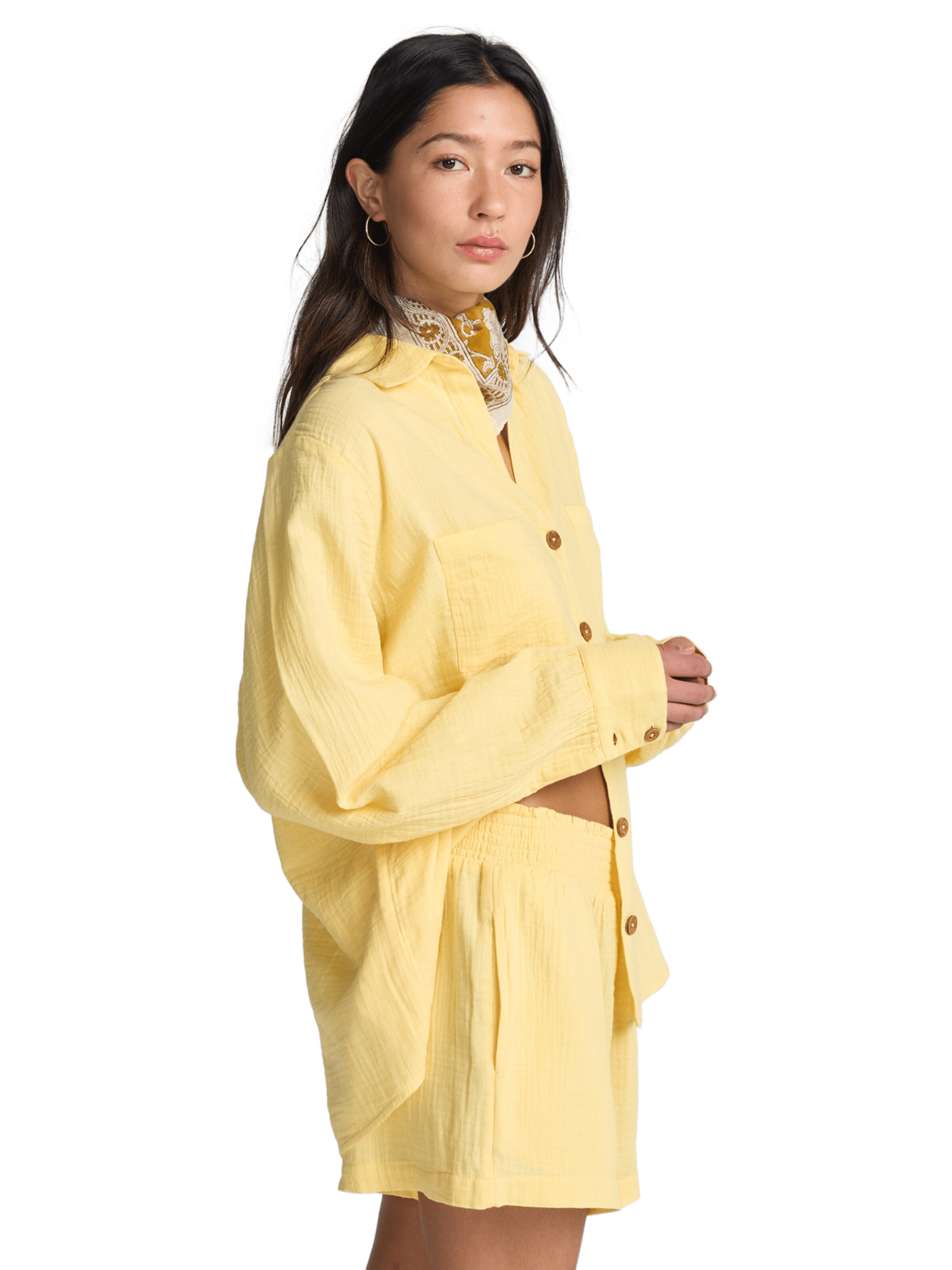 BILLABONG Loose fit Pants in Yellow