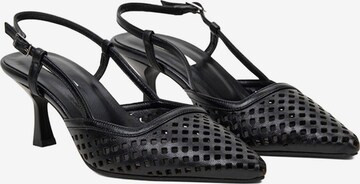 Desa Slingback Pumps 'Stilett' in Black: front