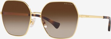 Ralph Lauren Zonnebril '0RA413858900413' in Goud: voorkant