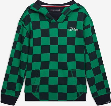 TOMMY HILFIGER Sweatshirt in Groen: voorkant