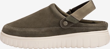 LLOYD Pantolette 'TORO SNAP' in Grün: Vorderseite