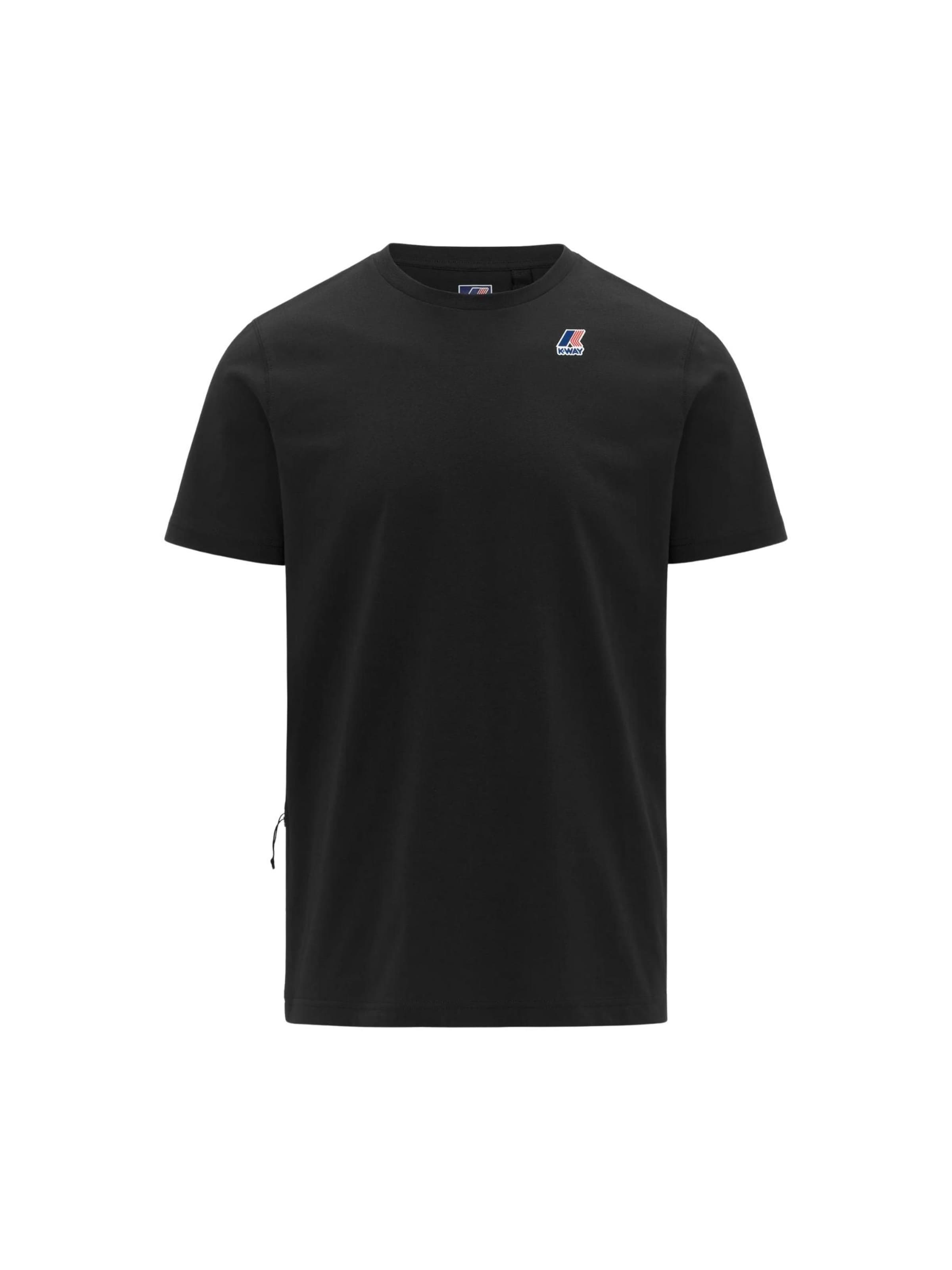 T-Shirt 'LEONIDE' K-Way en noir : devant