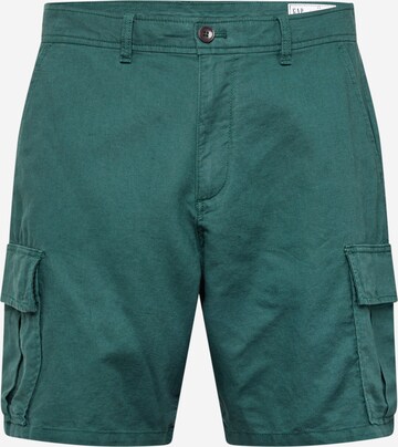 GAP Regularen Kargo hlače | zelena barva: sprednja stran