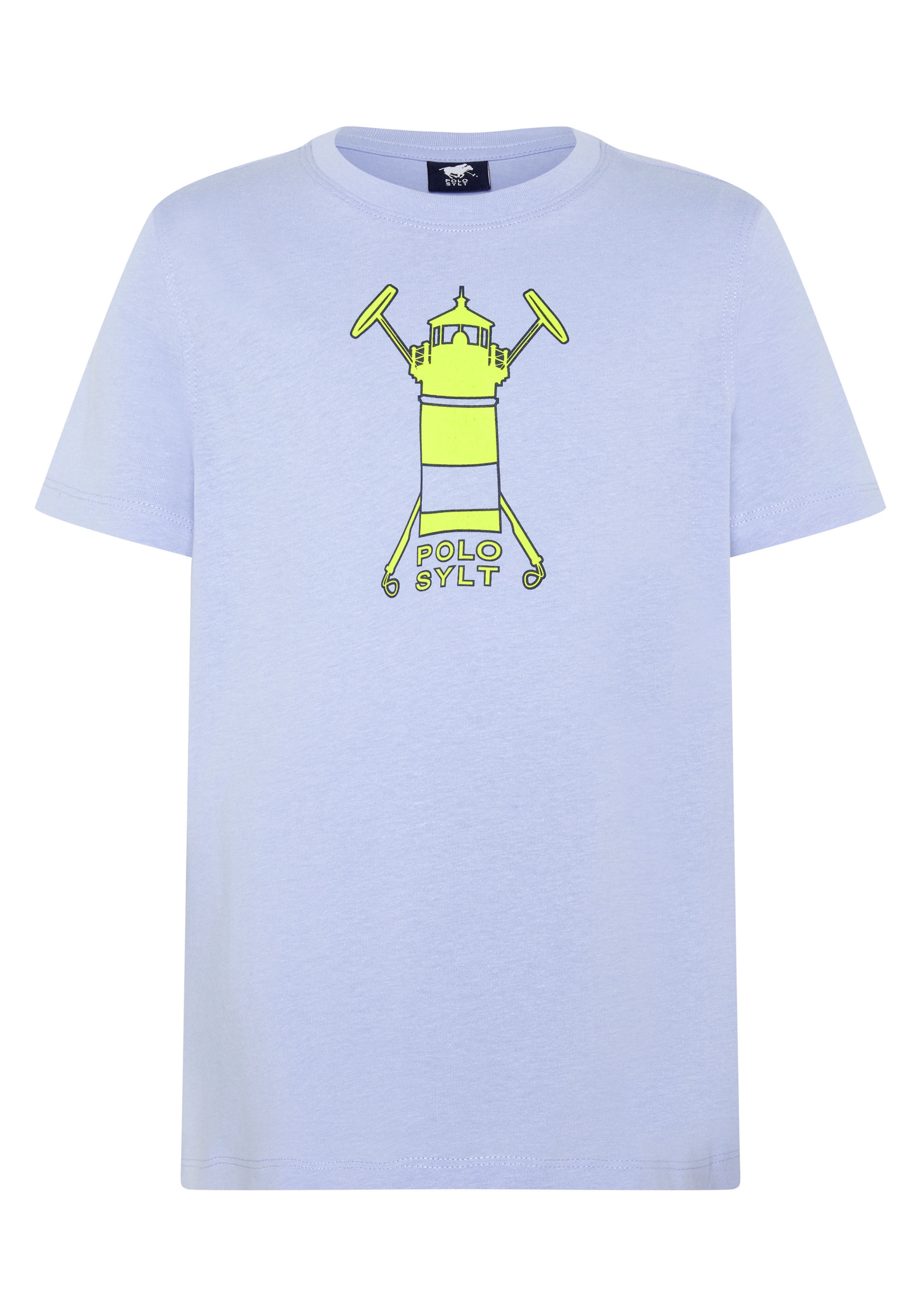 Polo Sylt T-Shirt in Blau: Vorderseite