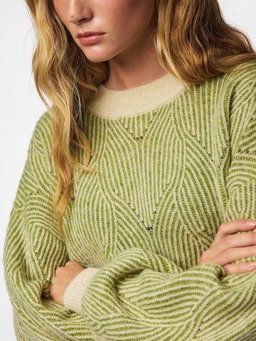 PIECES Sweater 'PCJENNA' in Grey