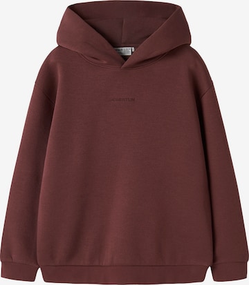NAME IT Sweatshirt 'NKMROEN' in Braun: Vorderseite