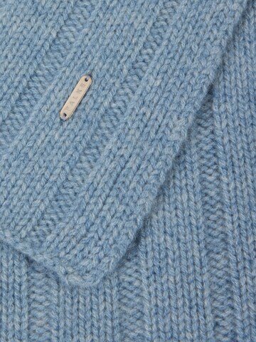 FALKE Scarf 'Pure Cashmere' in Blue