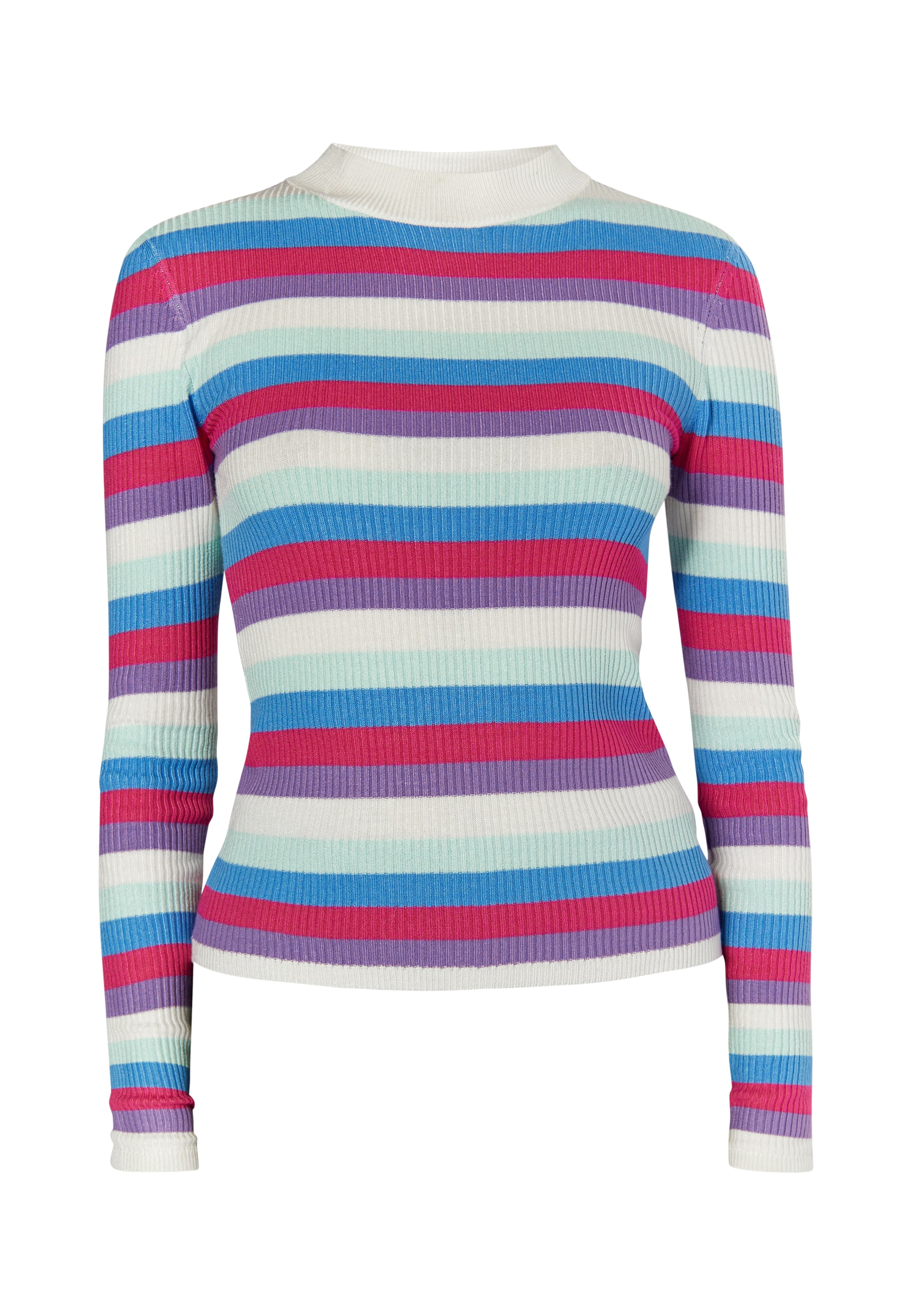 MYMO Πουλόβερ 'Biany' σε ροζ: μπροστά