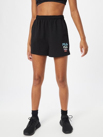 FILA Pants 'ELLA' in Mixed colors / Black, View model