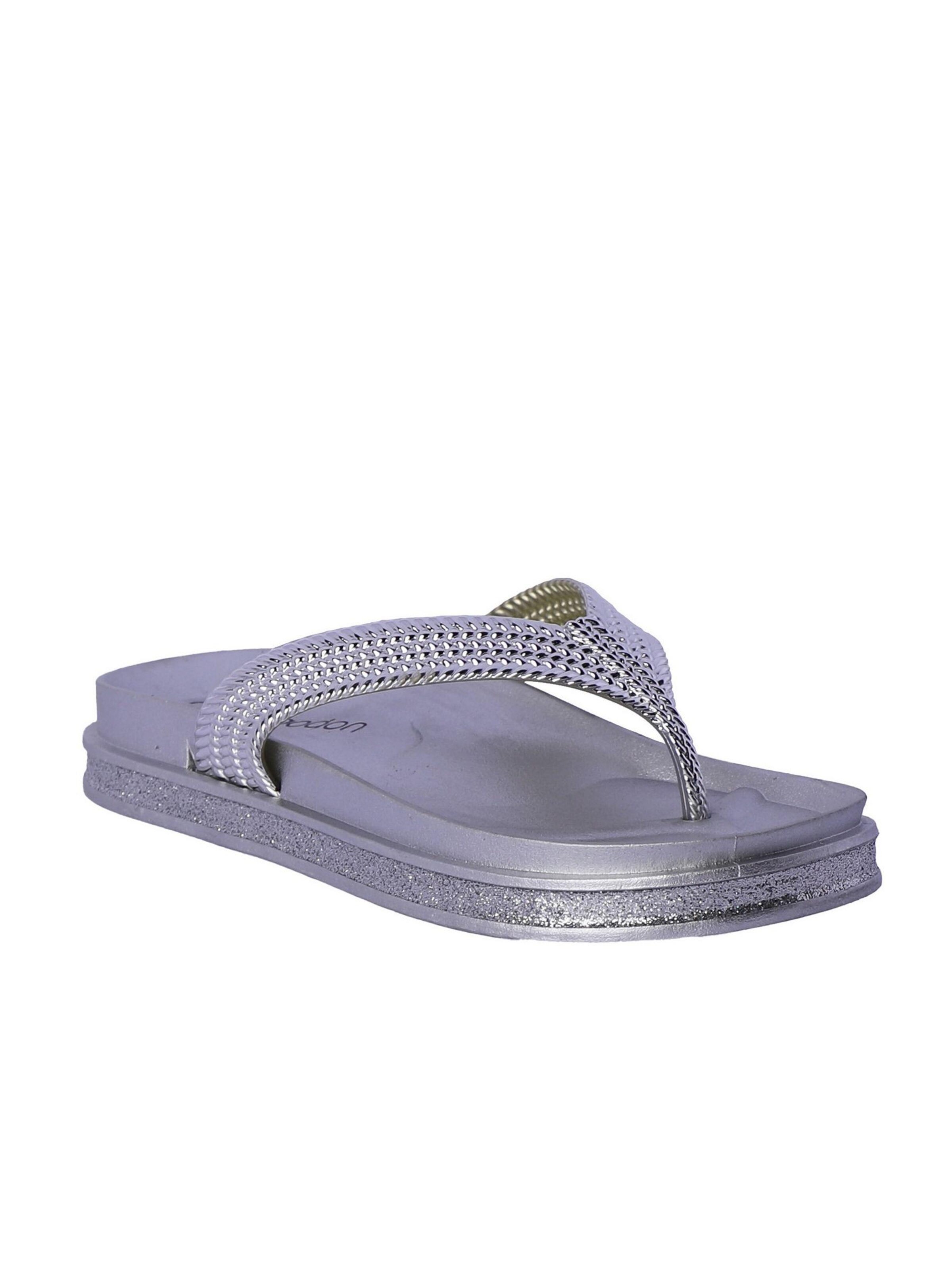 Don Algodon - Sandalias de dedo 'Licia' en plata