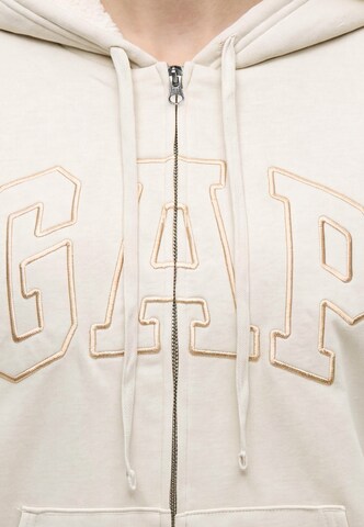 GAP Mikina 'V-FRANCHISE HERITAGE' – bílá