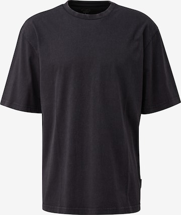 QS T-Shirt in Schwarz: Vorderseite