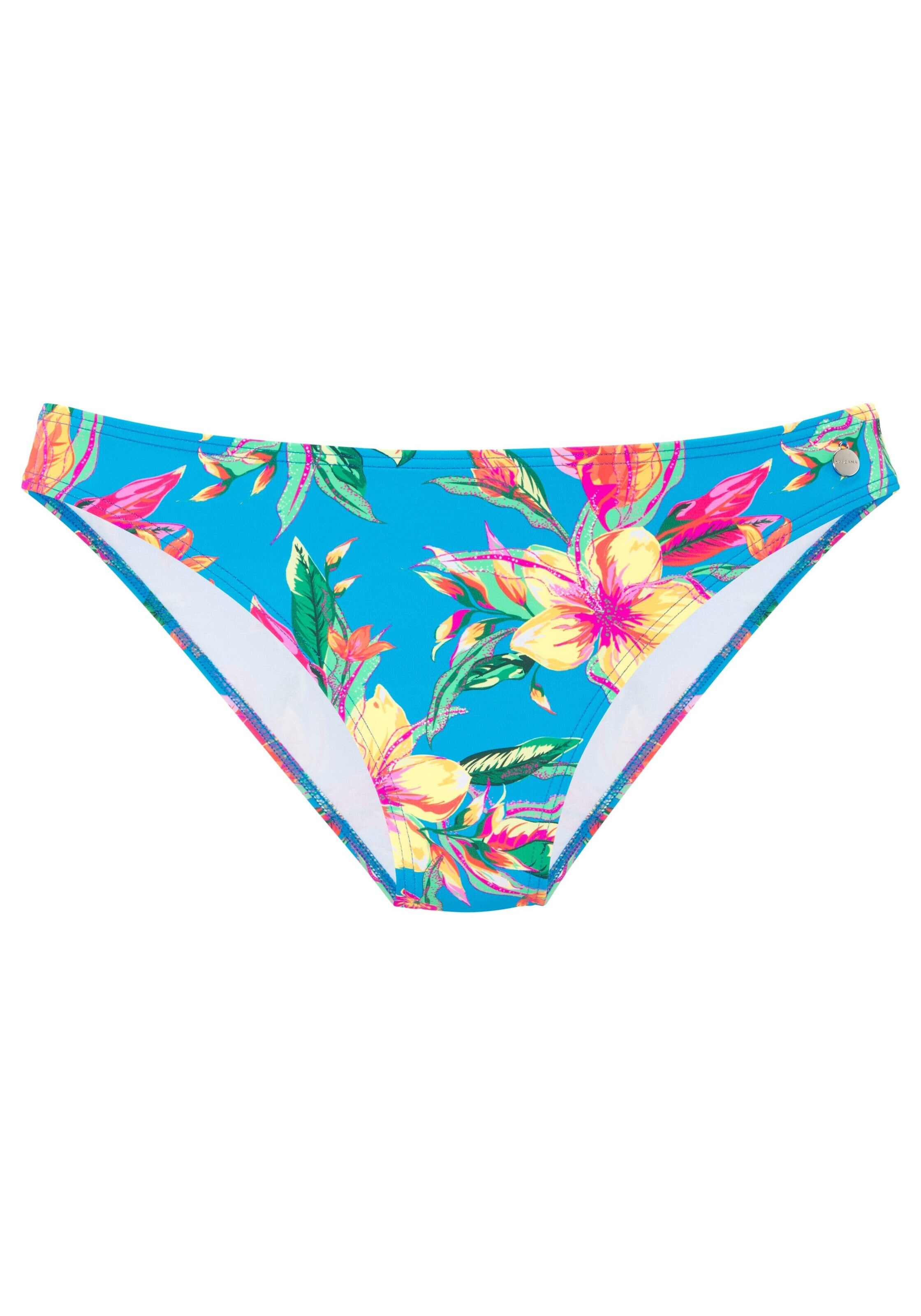 LASCANA Bikini Bottoms in Blue: front