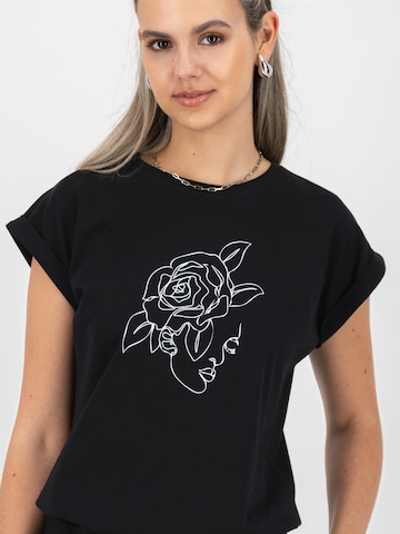 T-shirt 'EnidAK' alife & kickin en noir