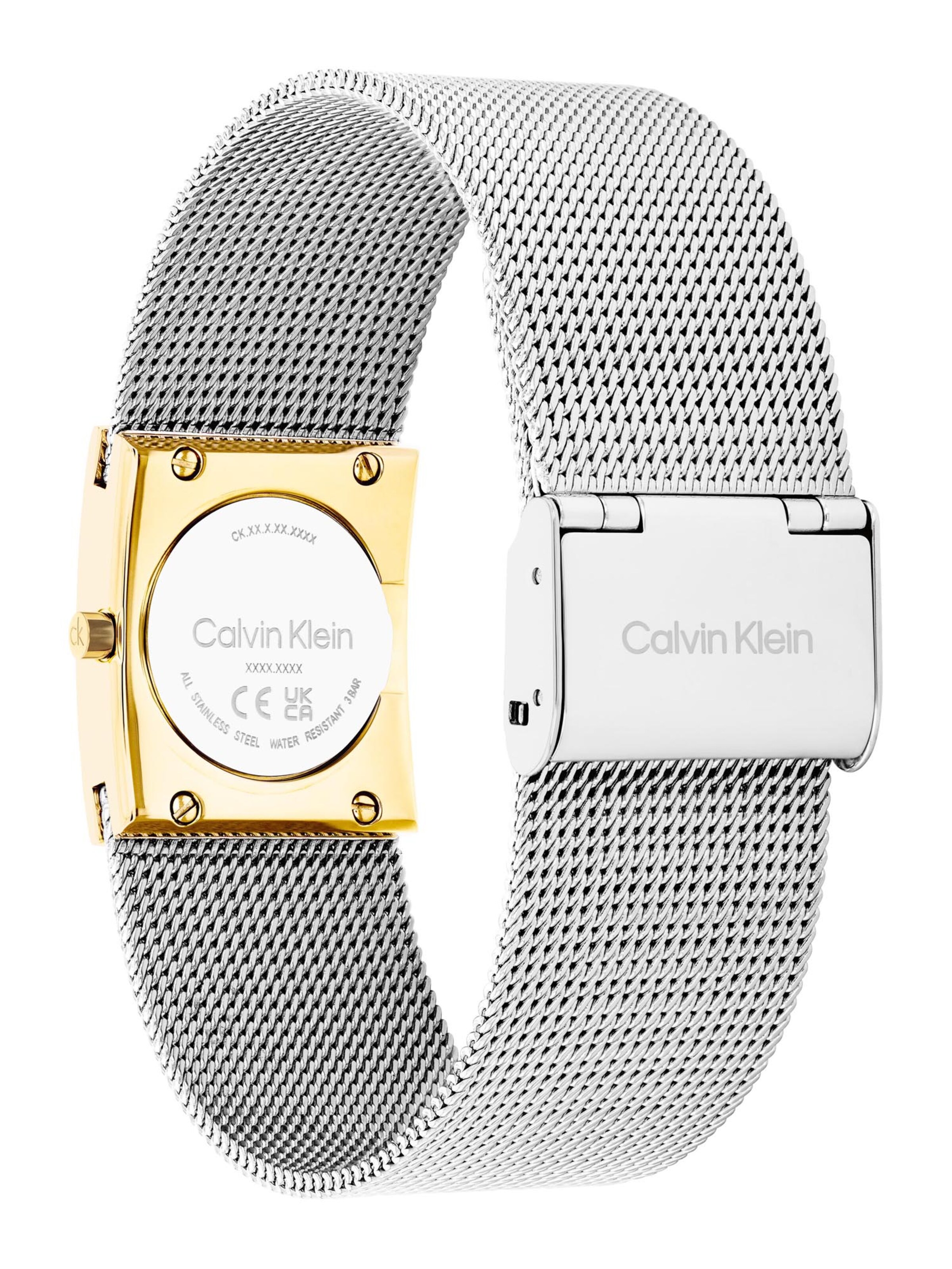 Calvin Klein Αναλογικό ρολόι 'Pulse' σε ασημί