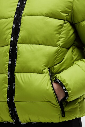 Soccx Winter Jacket in Green