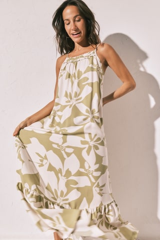 Women' Secret Zomerjurk in Groen: voorkant