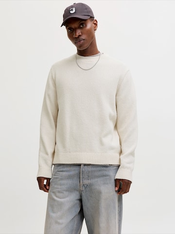 JACK & JONES Pullover 'JORNORREBRO' i beige: forside