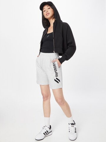 Superdry Loosefit Kalhoty 'Code' – šedá