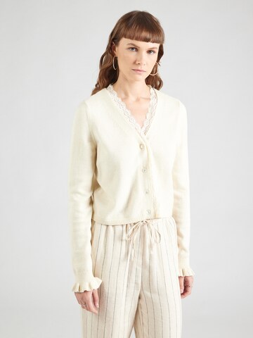 Giacchetta 'VIRIL' di VILA in beige: frontale