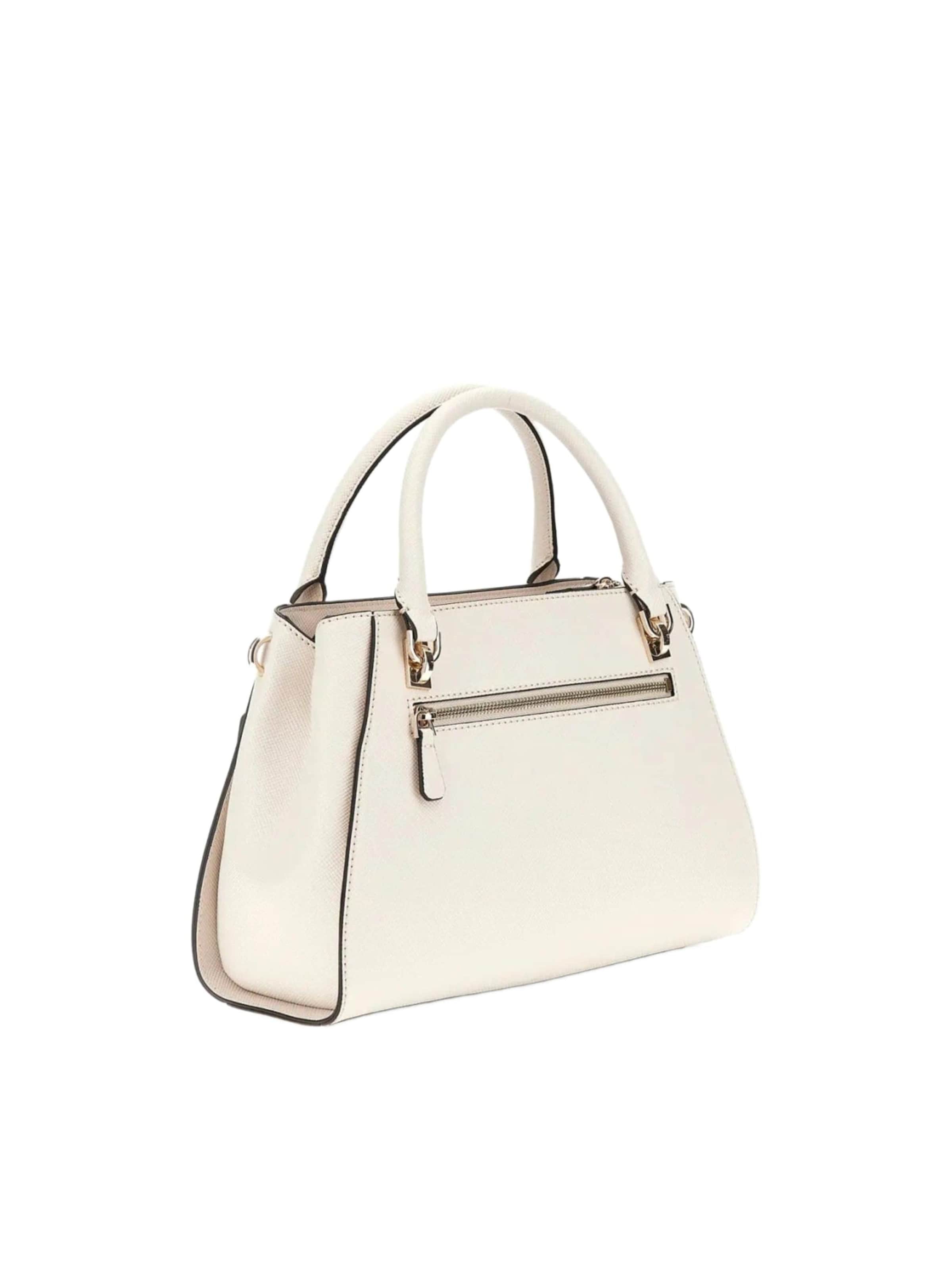 Borsa a tracolla 'Sac Bandoulière Guess Handbag Bone' di GUESS in bianco