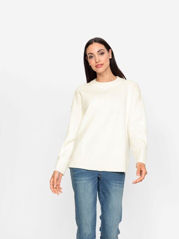 heine Sweater in Beige: front