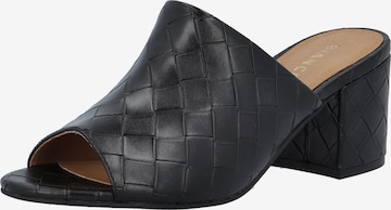 Bianco Mules 'Cate' in Black: front