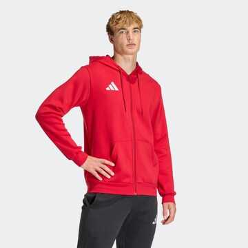ADIDAS PERFORMANCE Athletic Sweatshirt in Red: front