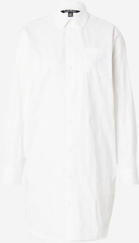 Chemise de nuit Lauren Ralph Lauren en blanc : devant