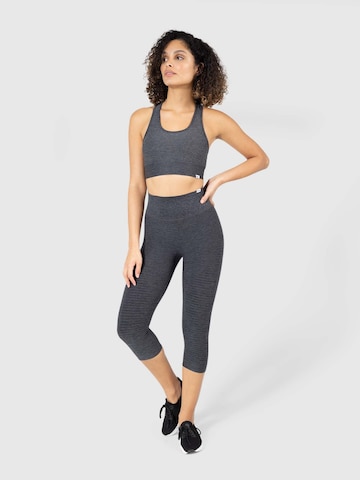 Smilodox Skinny Workout Pants 'Anita' in Grey
