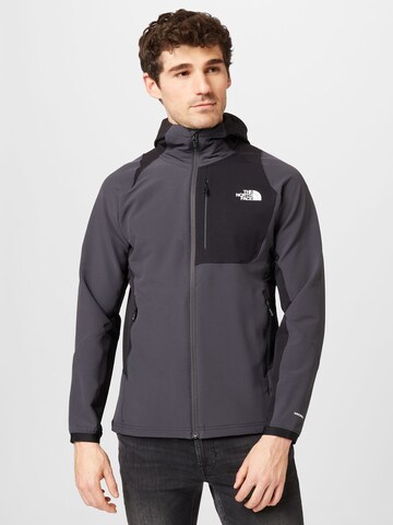 Veste outdoor THE NORTH FACE en gris : devant