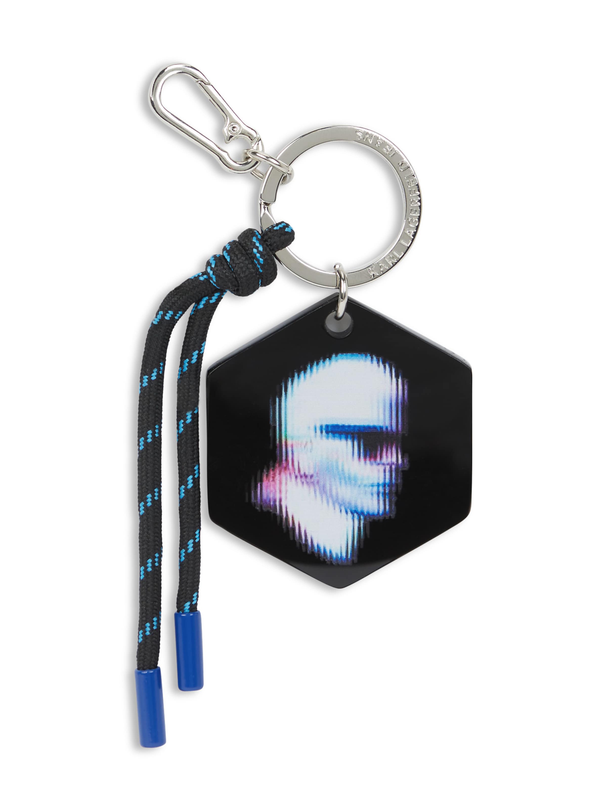 KARL LAGERFELD JEANS Брелок 'Cameo' в Черный: спереди