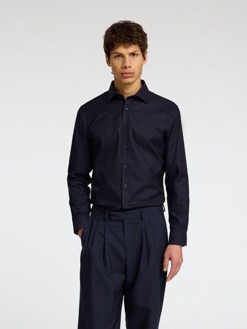 SELECTED Slim fit Overhemd 'SLHLux' in Blauw: voorkant